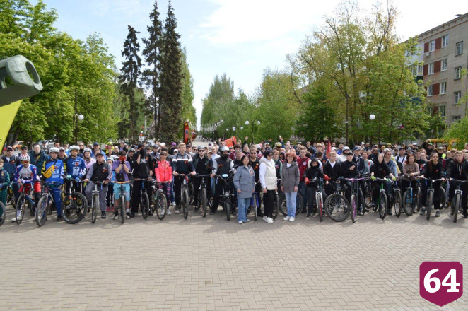 В Саратовской области победный велопробег поддержали 250 жителей