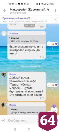 Под Саратовом ищут сбежавшего из гостиницы медведя