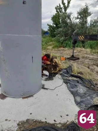 В селах Саратова устанавливают водонапорные башни