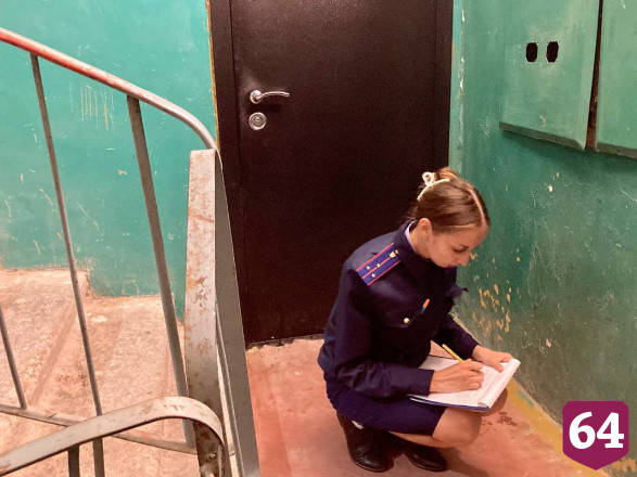 В Саратове обнаружили труп женщины с синяками на лице