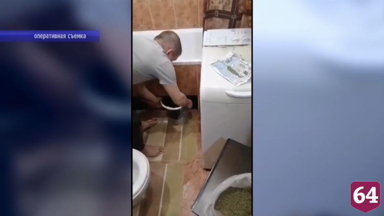 В квартире саратовца нашли полкилограмма марихуаны