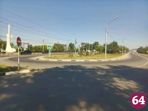 Центральный въезд в Энгельс полностью освободили от рекламных билбордов