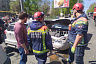 В крупной аварии на Стрелке ранены 3 человека