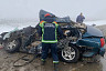 Мужчина погиб в массовой аварии с мусоровозом под Саратовом
