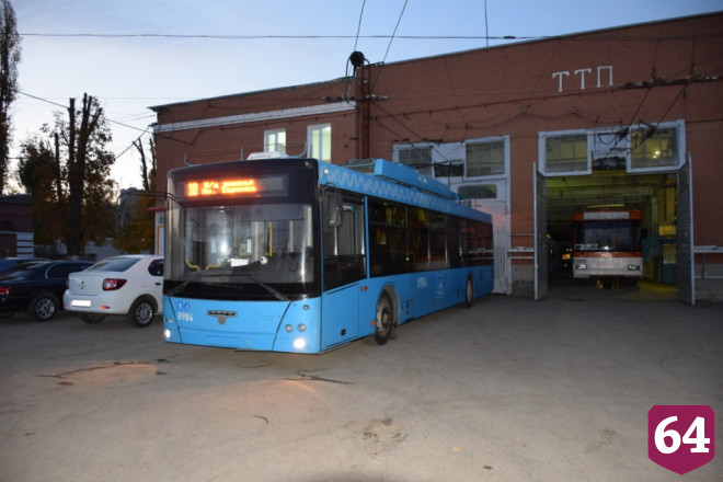 В Саратове на маршруты вышли 26 московских троллейбусов 
