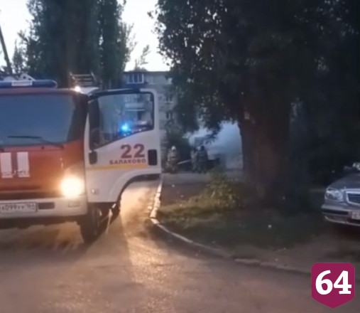 Во дворе дома выгорела грузовая «Газель»