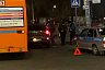 Рядом с Сенным рынком столкнулись автобус и «Киа»