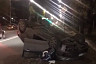 В Саратове автомобиль перевернулся на крышу 