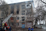 В Саратове полыхает расселенный дом