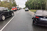 В массовой аварии на саратовской трассе пострадали три человека