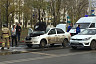 На Вокзальной сгорело такси 