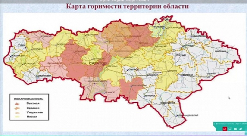 В Саратовской области обнаружили 25 очагов лесных пожаров 