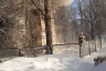 В городском парке сгорела подсобка с вещами рабочих