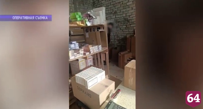 В Саратове накрыли подпольный бизнес по продаже контрафактных сигарет