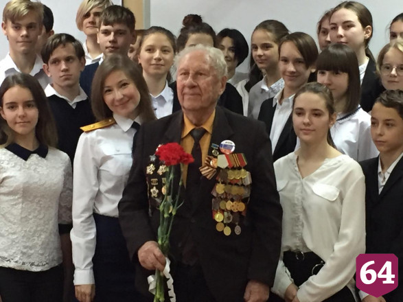 Следователь и ветеран поговорили с детьми о Великой Отечественной войне