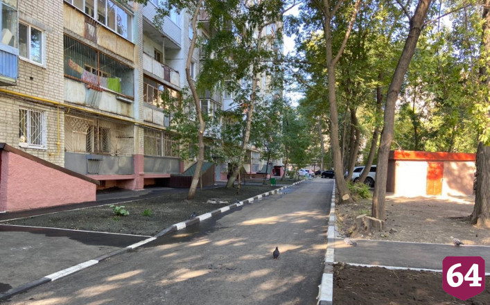 Ремонт двора в центре Саратова вызвал у эксперта чувство позитива 