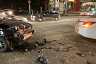 Легковушка протаранила иномарку у цветочного магазина в центре Саратова