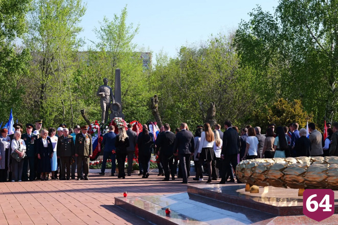 В Саратове почтили память погибших в Великой Отечественной войне