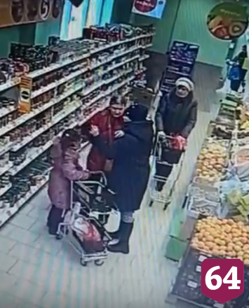 Саратовцев напугала неадекватная женщина в магазине