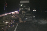 В массовой аварии с КамАЗом на трассе под Саратовом ранены трое