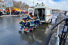 Взрыв льда на реке Медведице показали в онлайне 