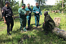 Крупный пожар на острове под Саратовом тушили трое суток