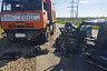 Водитель иномарки погиб в ДТП с самосвалом под Саратовом 