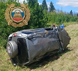 Два человека погибли при опрокидывании «Нивы» в Саратовской области