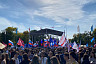 Поддержать жителей Донбасса на митинг пришли 9 тысяч саратовцев