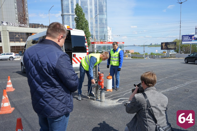 Перед мостом через Волгу проверили качество дорожных работ