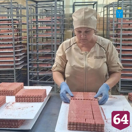В Саратовской области придумали новые конфеты к Новому году  