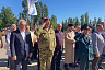 В Саратове в День России подняли Государственный флаг и исполнили гимн