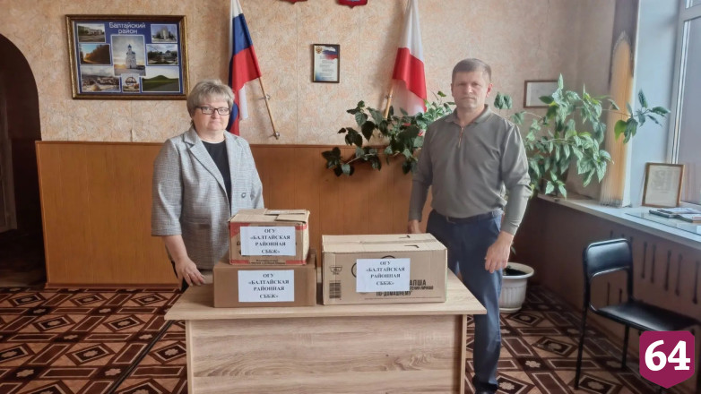 Саратовские ветеринары передали бойцам СВО рации и пиломатериалы 