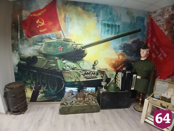 В саратовском музее СВО повесили «Бабу-ягу»