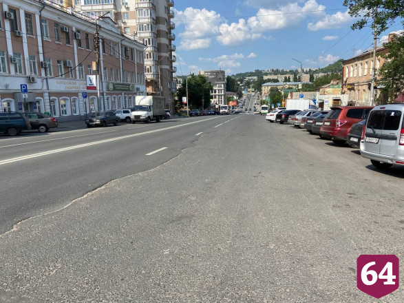 На улице Радищева после работ энергетиков образовался провал 