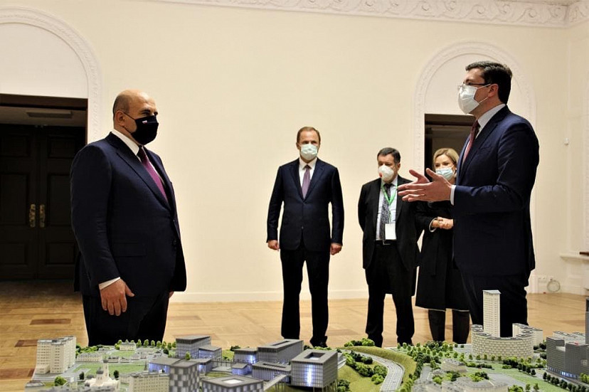 Михаила Мишустина заинтересовали проекты из Саратова и Энгельса