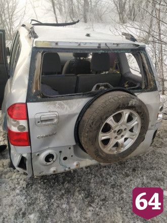 Мужчина погиб при опрокидывании иномарки под Саратовом 
