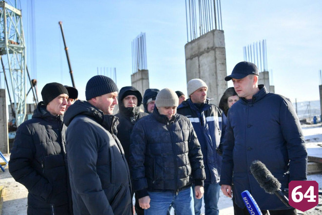В противотуберкулезном диспансере возводят стены лечебных корпусов