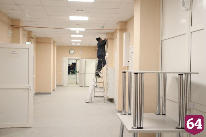 В инфекционном центре Саратова готовят к работе операционные 