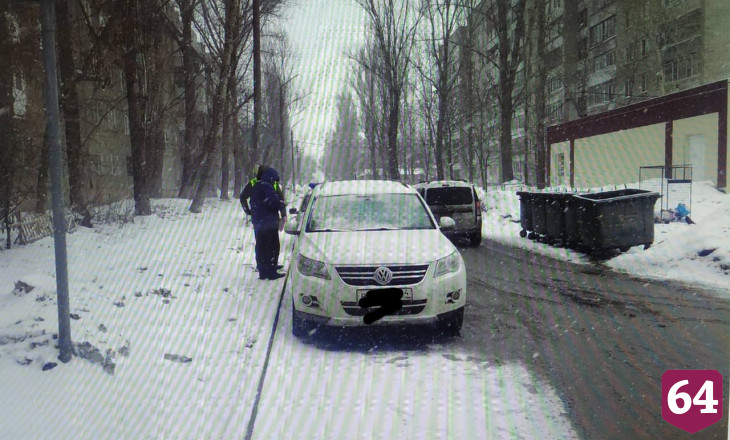 Внедорожник сбил 12-летнюю девочку на Степана Разина