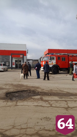 Пожарные тушили склад «Магнита»