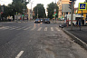 Автоледи протаранила мотоцикл в центре Саратова  