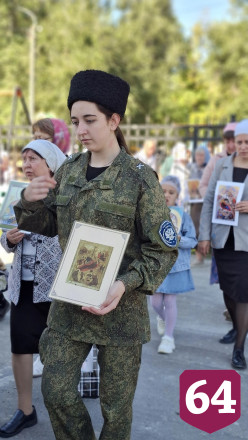 В Саратовской области прошел исторический крестный ход
