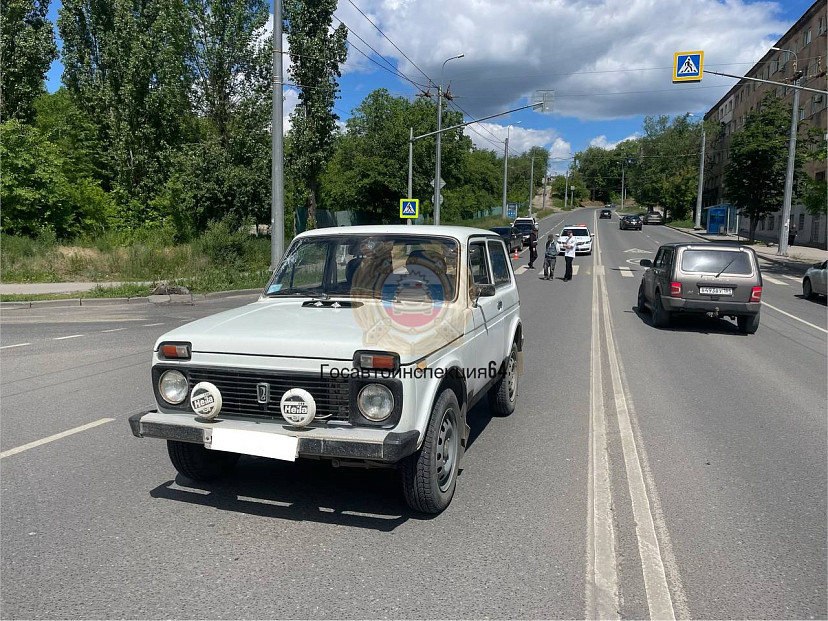 В Саратове пенсионер на «Ниве» сбил школьника