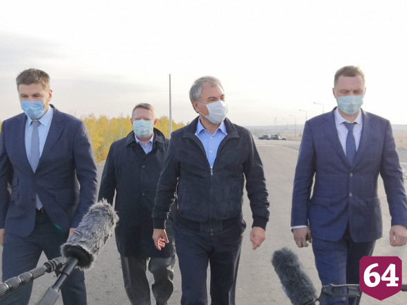 Новый путепровод под Саратовом обещают сдать раньше срока 