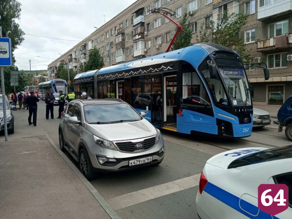 В Саратове из-за ДТП встали трамваи 
