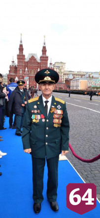 В параде Победы на Красной площади участвовал саратовский ветеран