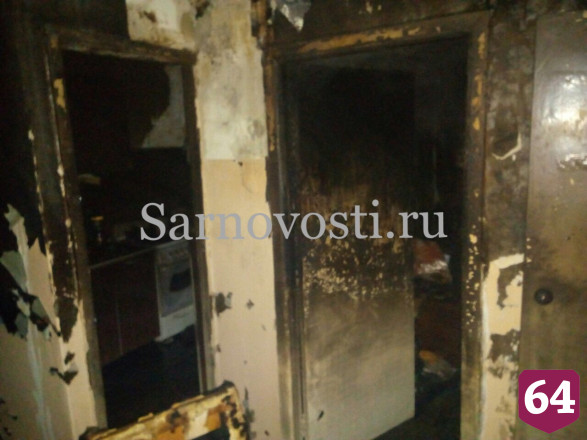 Инвалид сгорела в квартире, пока внучки не было дома