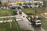 В Энгельсе крановщик задел провода и погиб от удара током