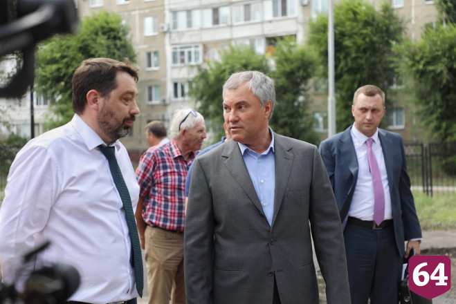 Володин раскритиковал проект реконструкции парка Гагарина 